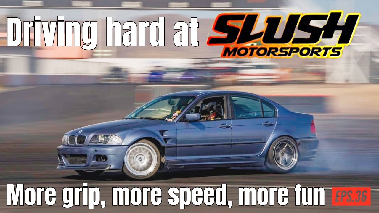 Adding more grip and driving harder at Slush motorsport festival!