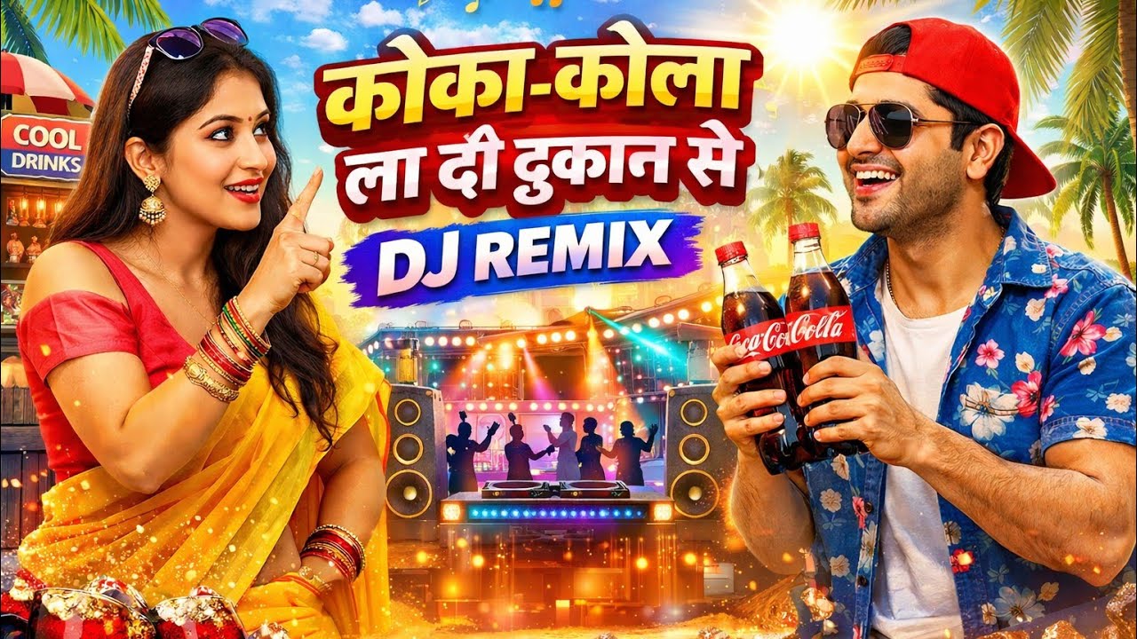 कोका-कोला ला दी दुकान से | Coca Cola La Di Dukaan Se | Hindi DJ Remix Song | Male Female Duet