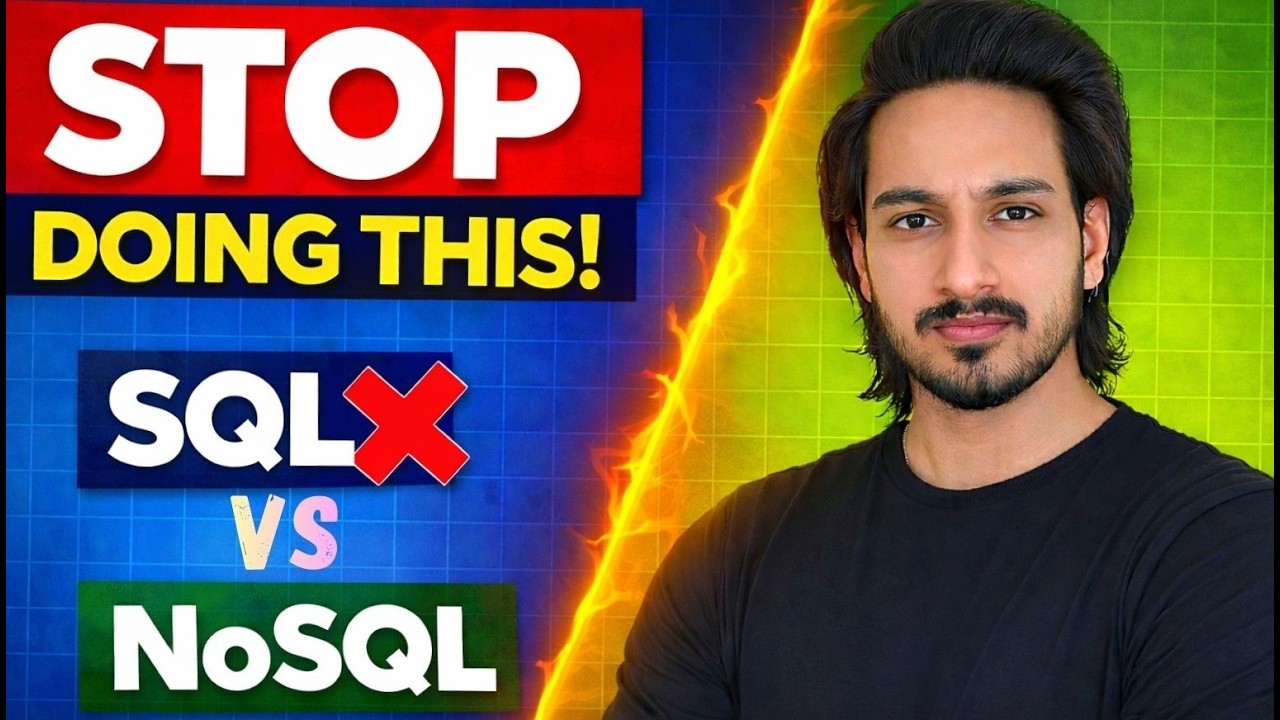 You’re Choosing Databases Wrong | SQL vs NoSQL (Architect’s Guide)