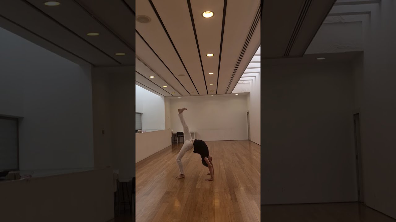working progress contortion handstand act by felipe contreras chile