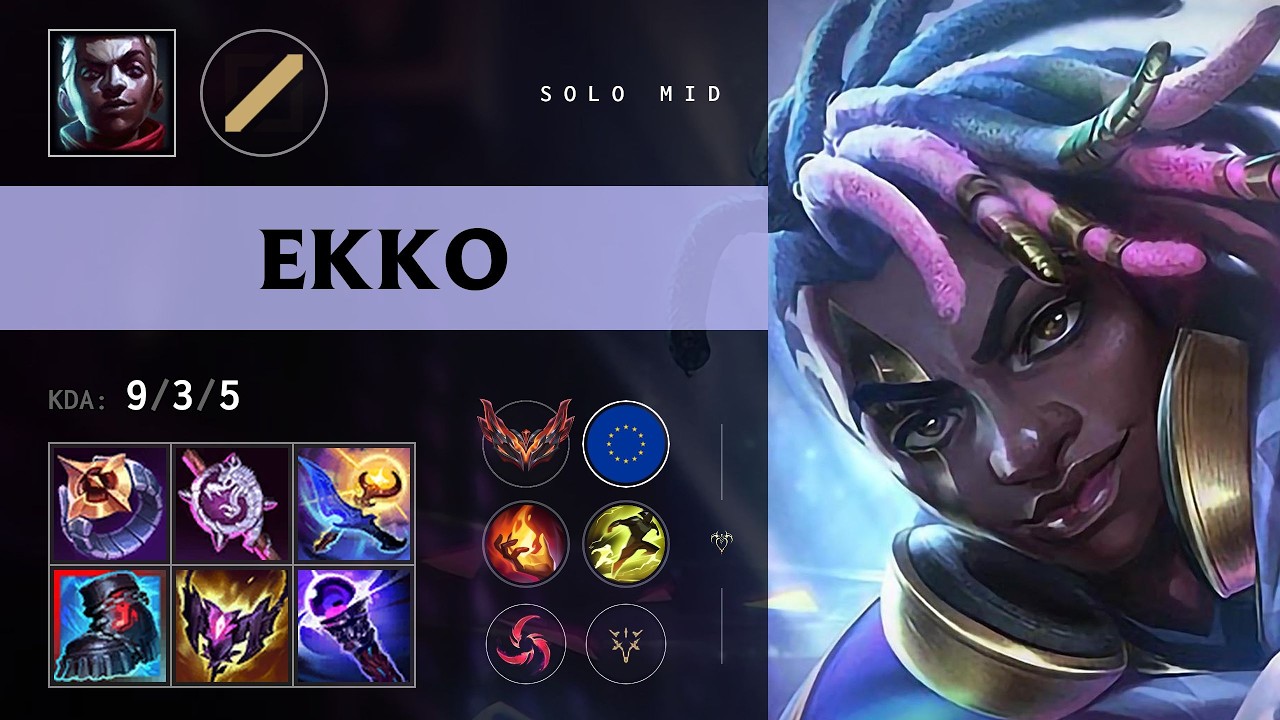 Ekko Mid vs Malzahar - EUW Grandmaster Patch 26.12