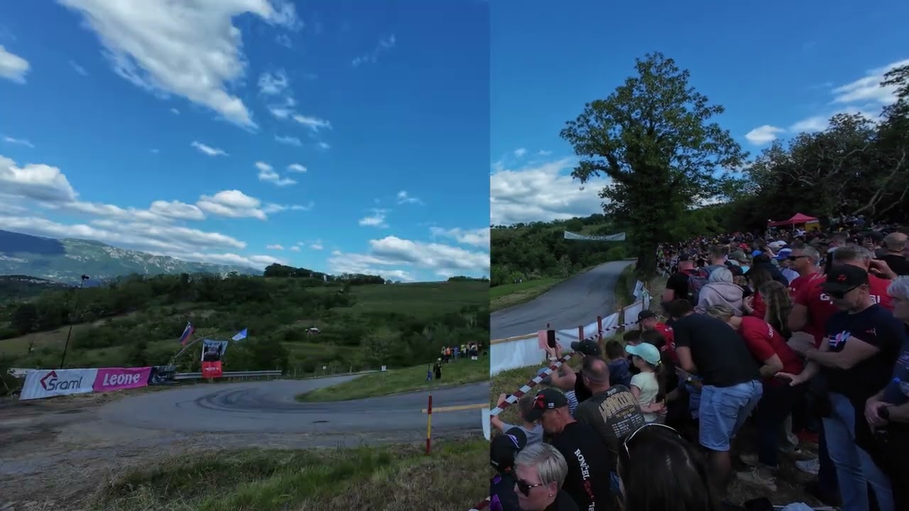 rally Vipavska dolina HP Žablje 10. 5. 2025