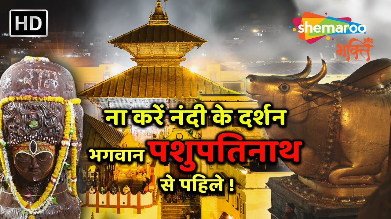 ना करे नंदी के दर्शन पशुपतिनाथ से पहले ! Nandi Darshan in Pashupatinath | Shemaroo bhakti dham