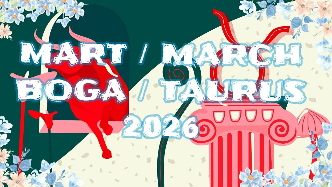 MART 2026 Astrolojik Burç Yorumu Boğa/Yükselen Boğa/Taurus Monthly Horoscope for March 2026
