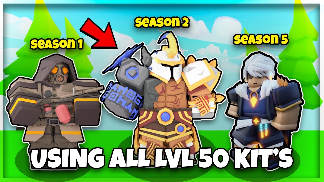 I Played With EVERY Level 50 KIT... (Roblox Bedwars)
