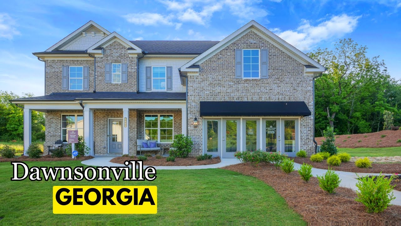 Let's Tour This Spacious 5 Bdrm, 4 Bath Model Home in Dawsonville, North of Atlanta | BP $599,990!