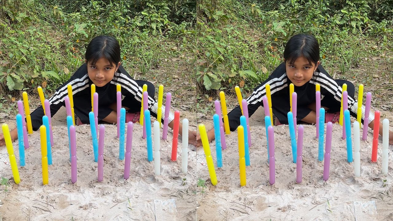Part 179  Survival Skills SMART Ideas and USEFUL in Forest With Single Mom  Jungle Life