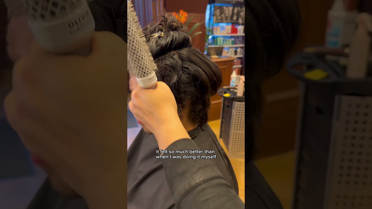 How I went from Curly to Straight Hair🧑🏾&zwj;🦱➡️🧒🏽&hellip;#shorts