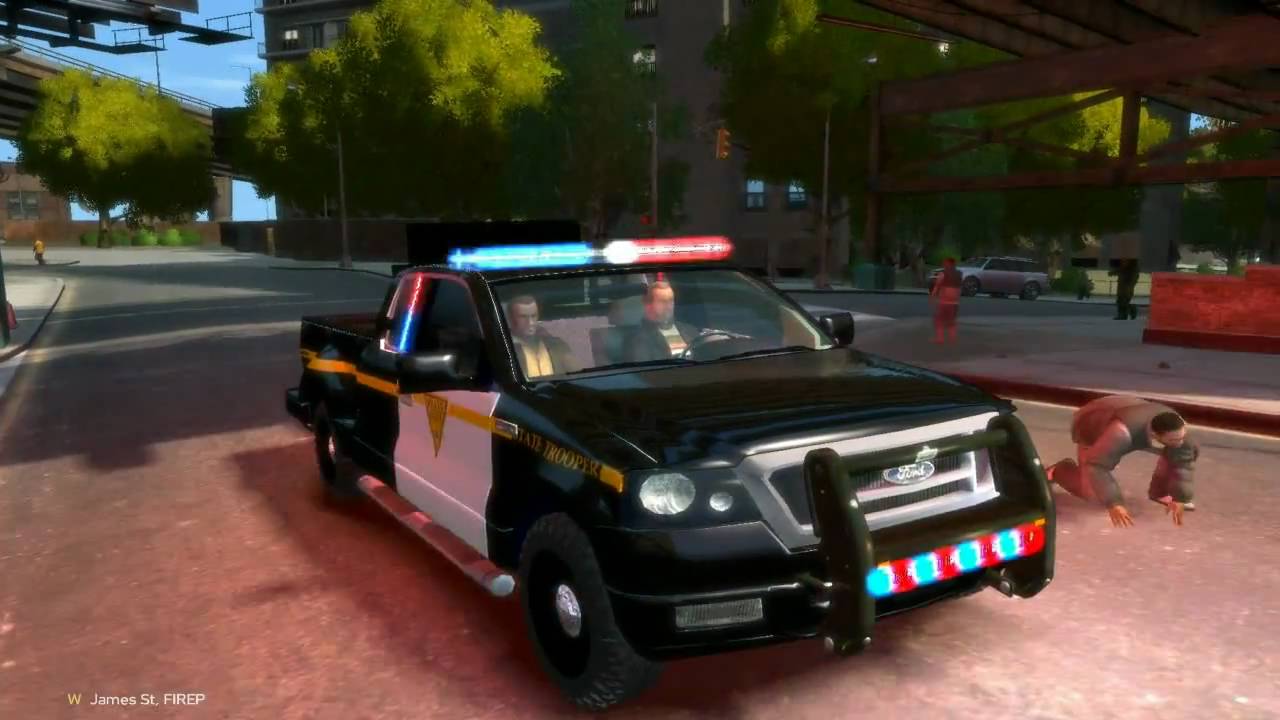 Grand Theft Auto IV - Ford F150 + (ELS) Emergency Lighting System V6 - HD - PC