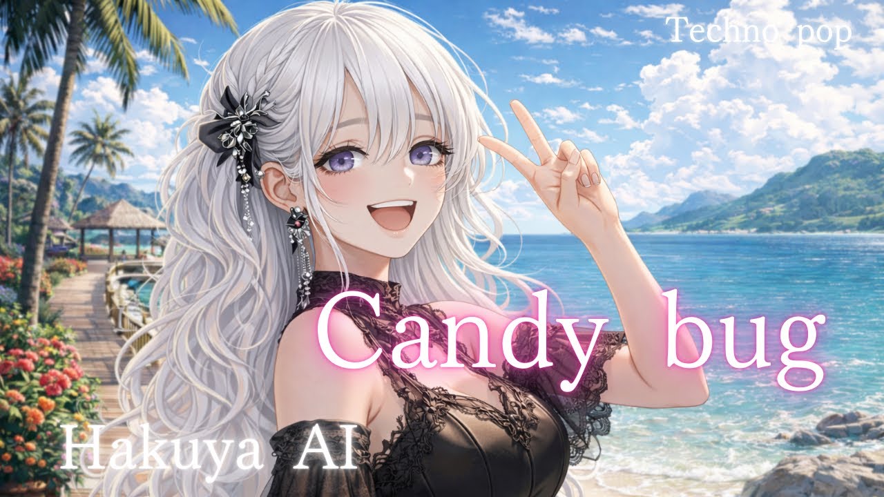 Candy bug｜Hyper Pop / Techno Pop MV / Hakuya | 跳ねる鼓動