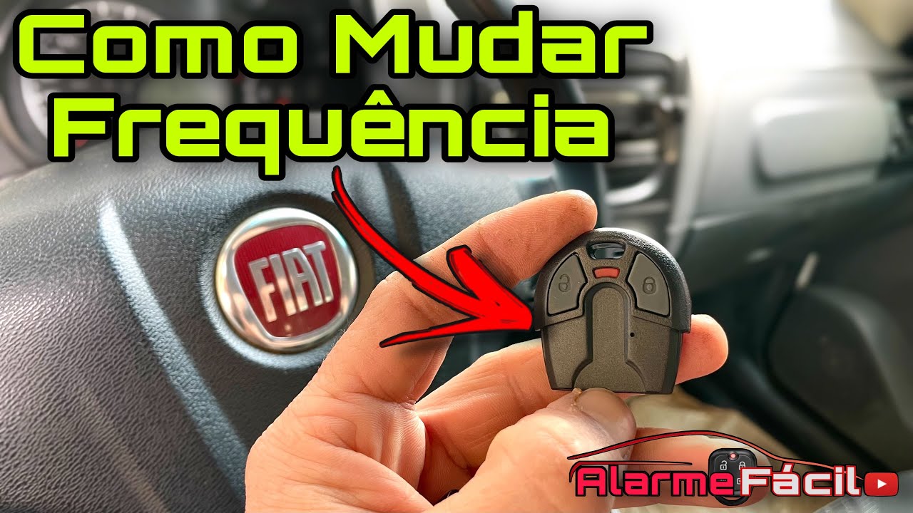 Como Mudar Frequência Controle Modelo Fiat 🤔