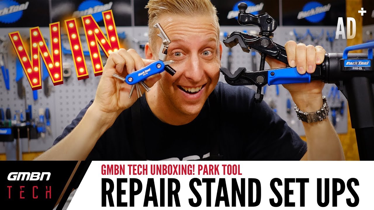 Park Tool Team Issue Work Stand | GMBN Tech Unboxing
