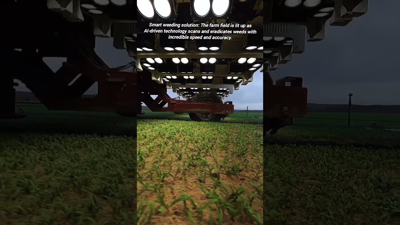 ​Automated Laser weeder with High precision.