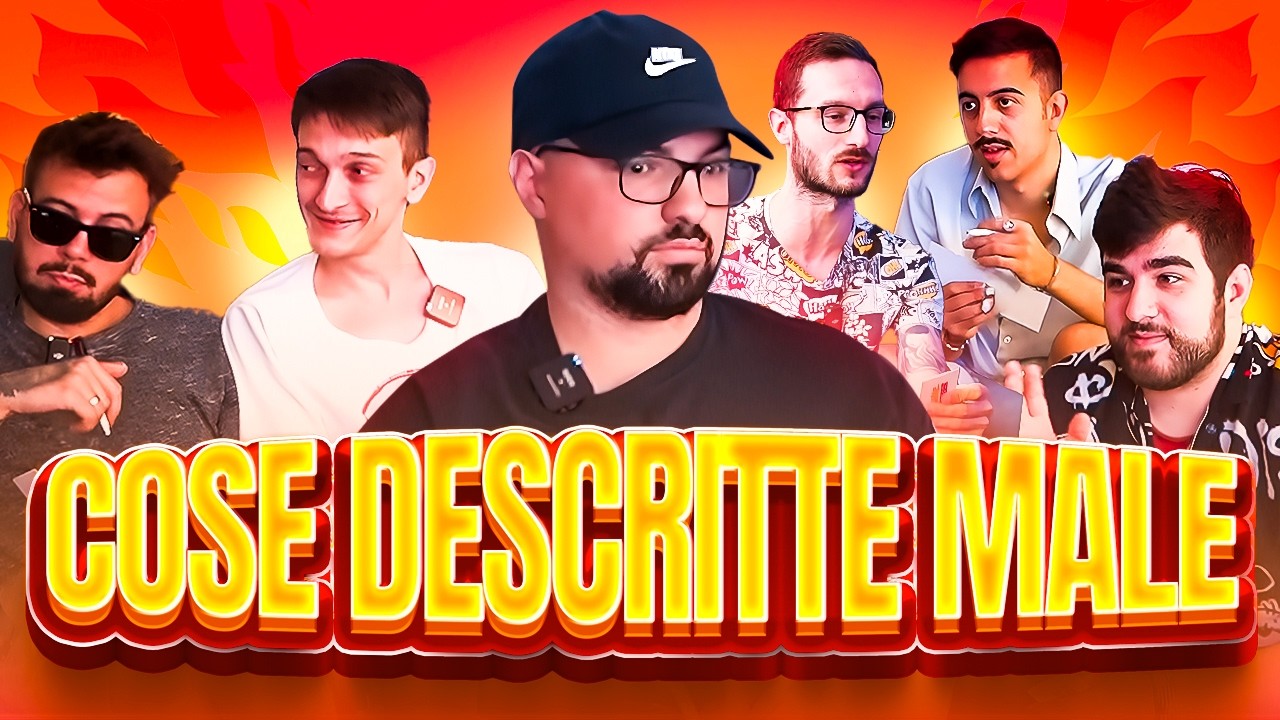 COSE DESCRITTE MALE con Mollu, Dread, Gabbo, Rohn, Delux, JTaz