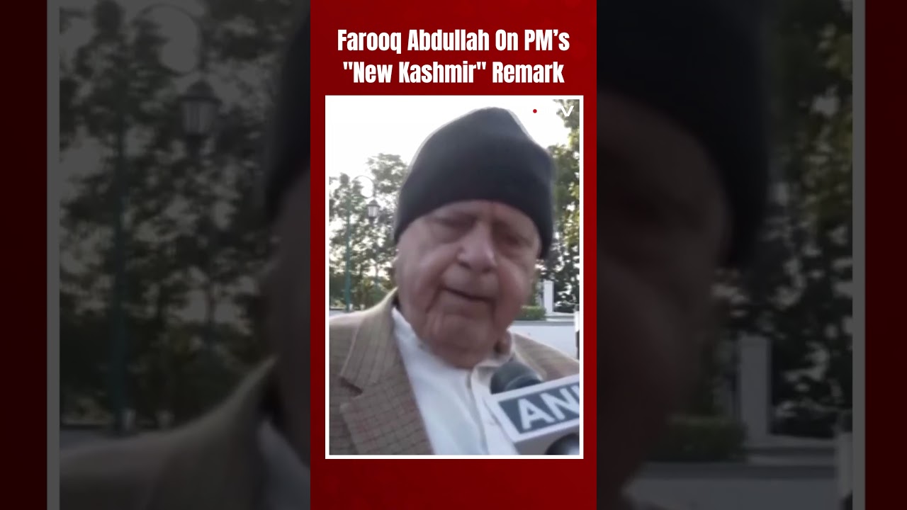 Farooq Abdullah On PM's 