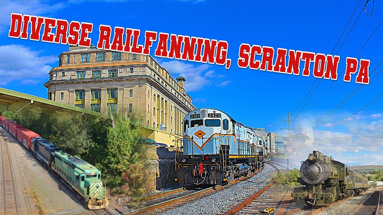 The BEST Railroading in the Poconos: Westbound to the Electric City