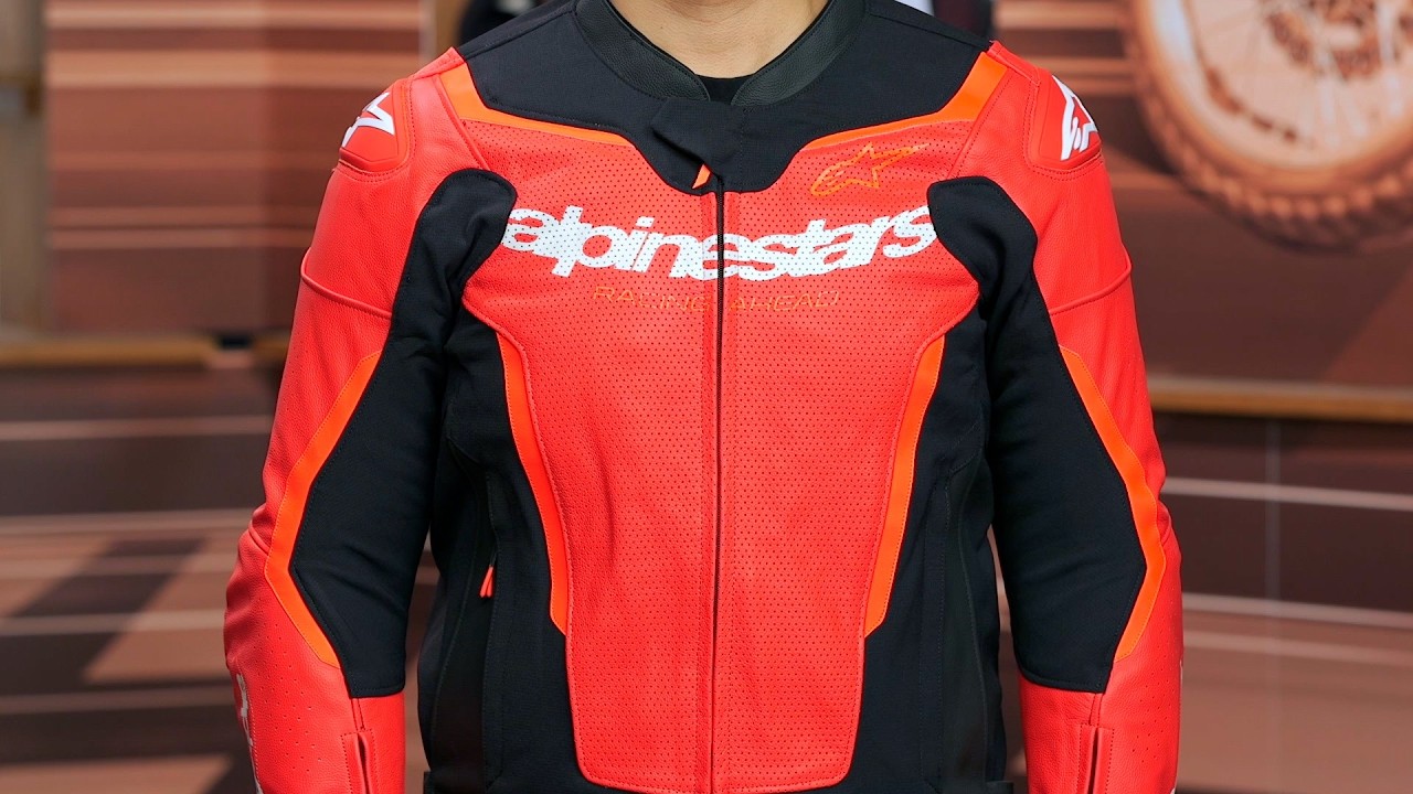 Обзор кожаной куртки Alpinestars GP Force v2 Airflow