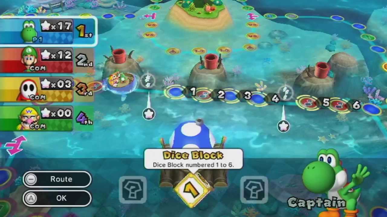 Mario Party 9 Story Mode Part 4 - Blooper Beach