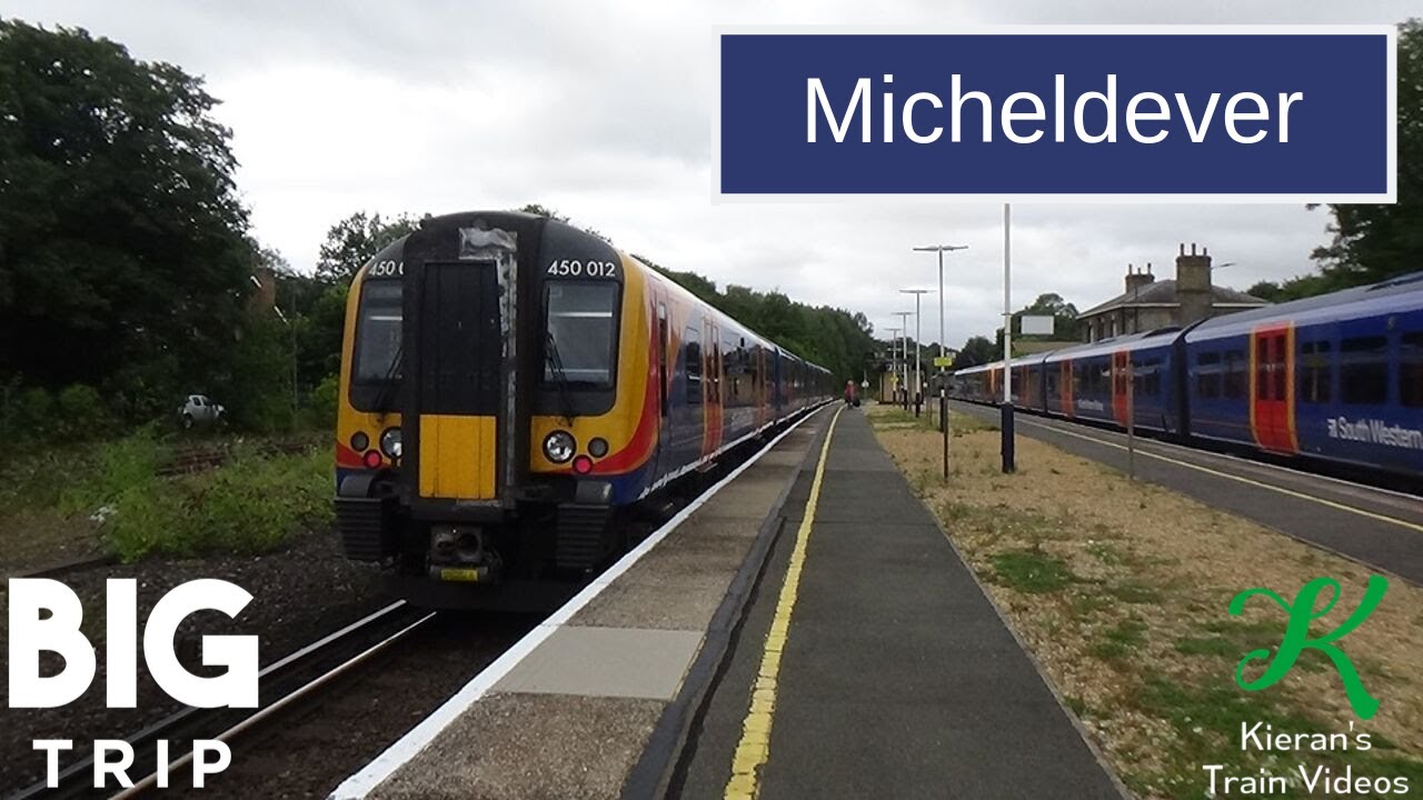 Trains at Micheldever, SWML - 6/9/19