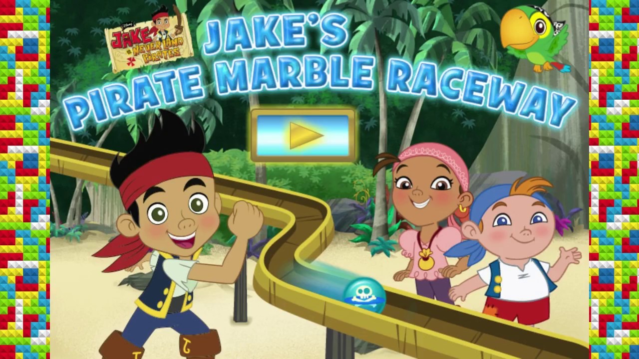 Jake's Pirate Marble Raceway | Jake and the Never Land Pirates