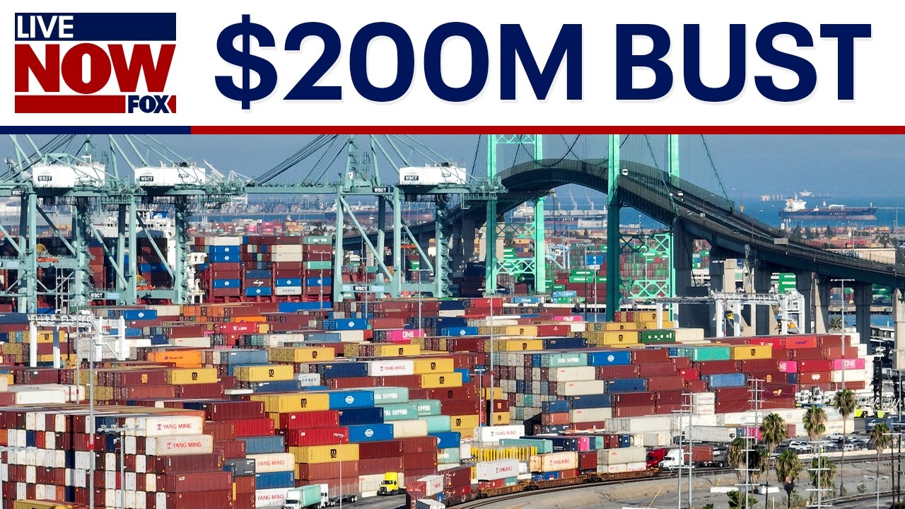 Massive smuggling bust: 8 arrested in $200M scheme | LiveNOW from FOX