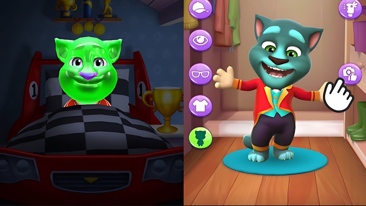 Talking Tom and Talking Tom2 #17 👀 goooo
