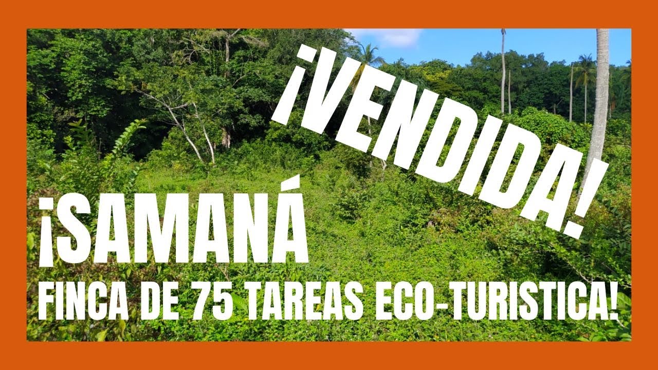 Finca de 75 tareas  Agrícola en Samaná Rep Dominicana