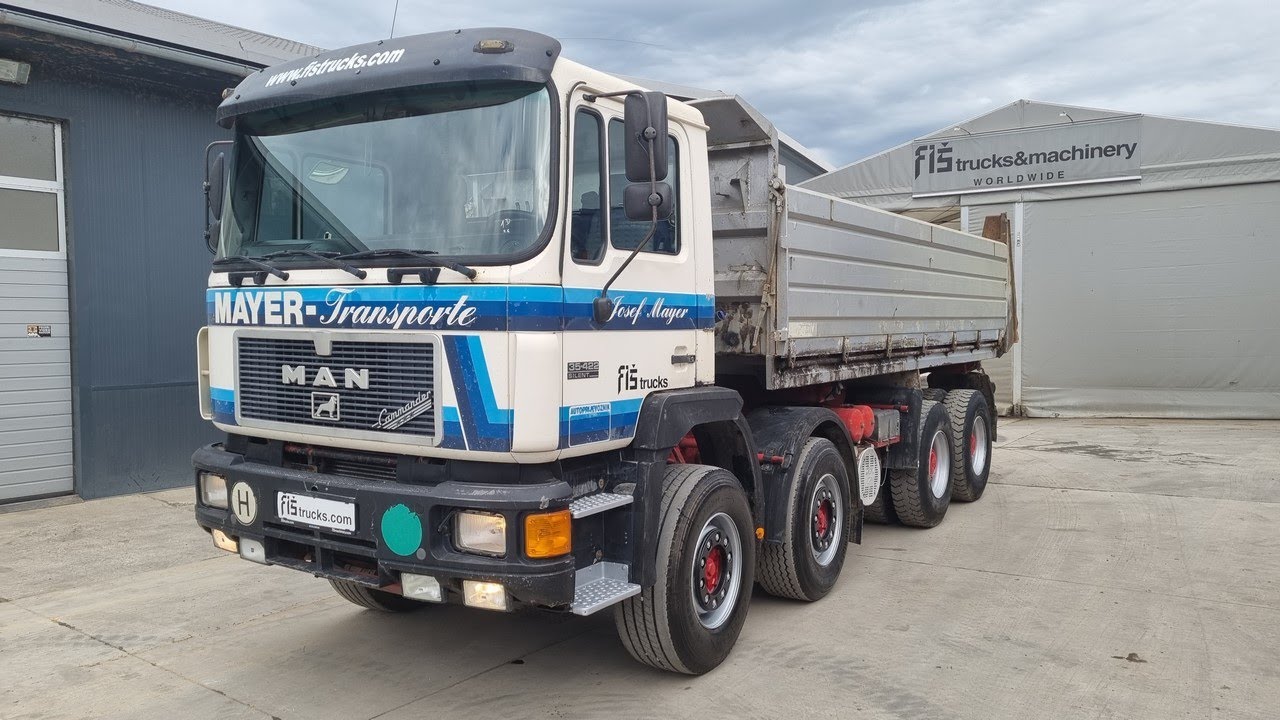 MAN 35.422 TIPPER - FIŠ TRUCKS SLOVENIA