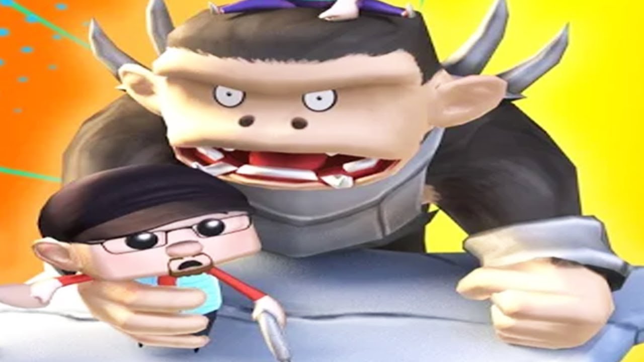 FGTEEV Dad and Chase RUNS AWAY FROM SCARY APE! (FGTEEV Ape Chase!)