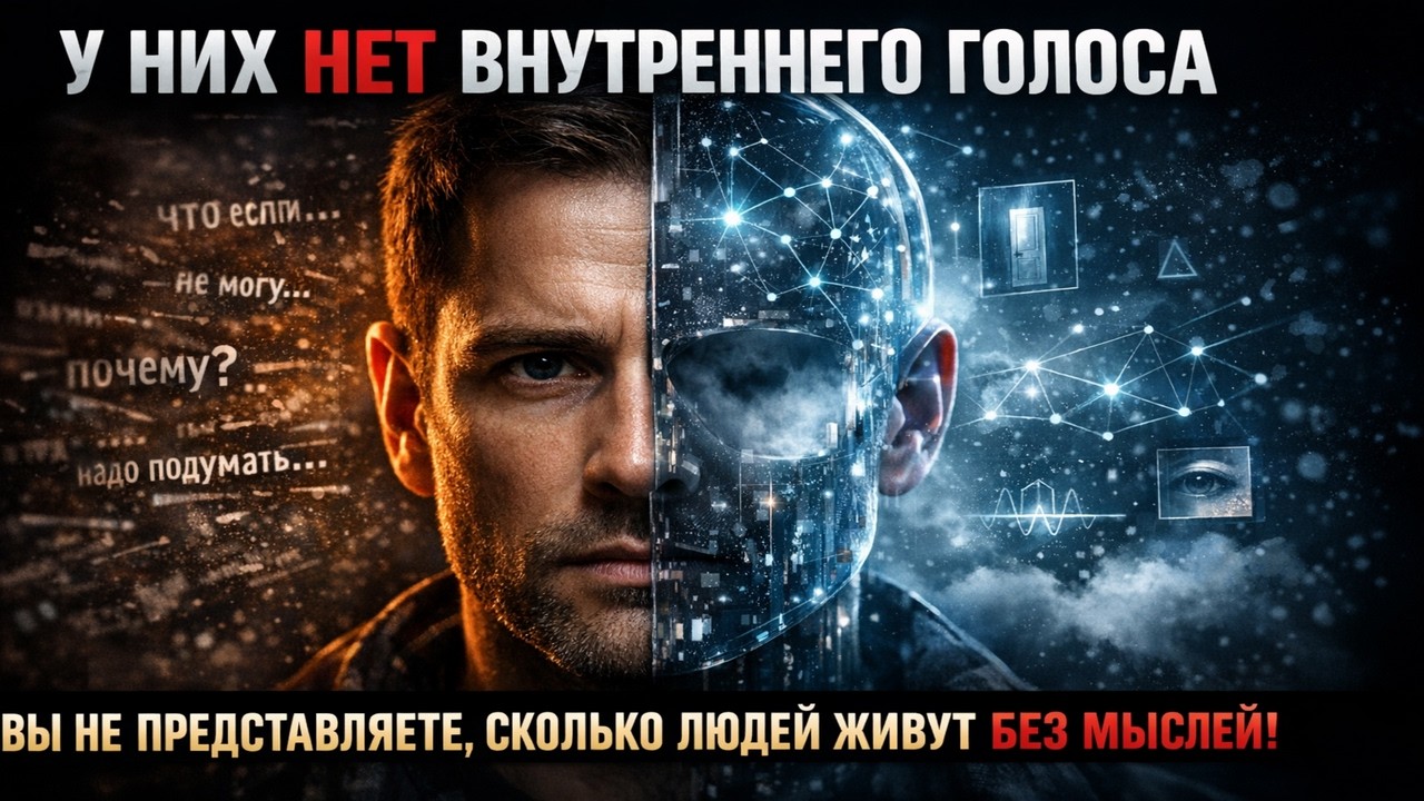 Они не слышат свои мысли. Скрытая форма человеческого мышления