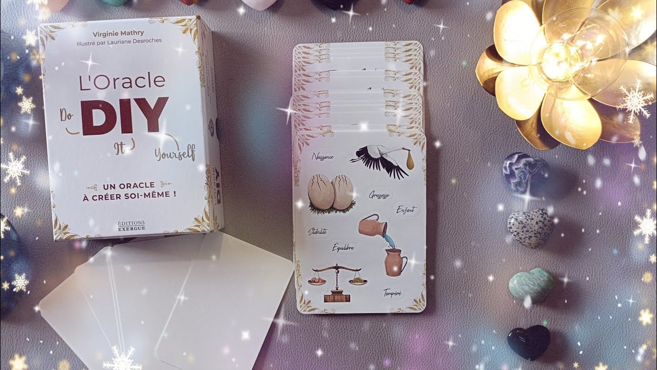 💜💛💚 Présentation de l'Oracle DIY ✨ de Virginie Mathry 💚💛💜