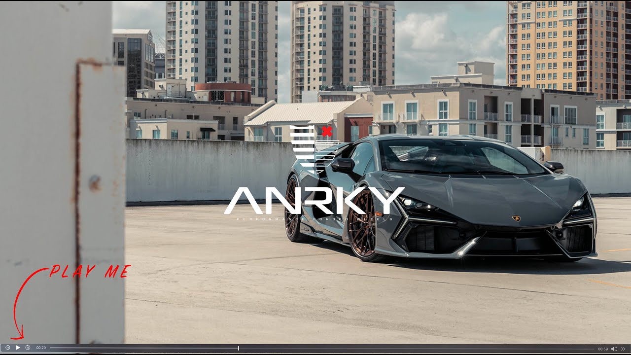 ANRKY Wheels -  Stunning Lamborghini Revuelto + Mirror Polished Bronze AN20's