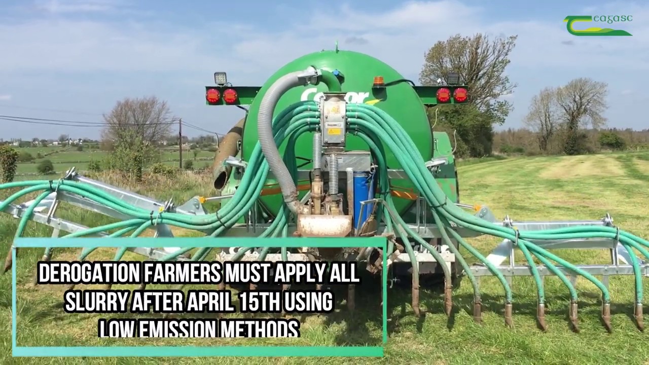 Slurry application methods and timing