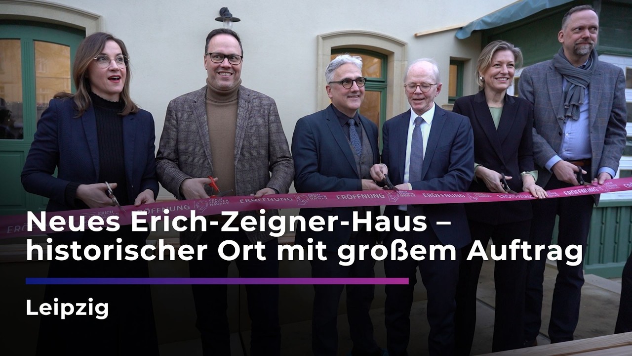 Neues Erich-Zeigner-Haus – historischer Ort mit großem Auftrag I Sachsen Fernsehen