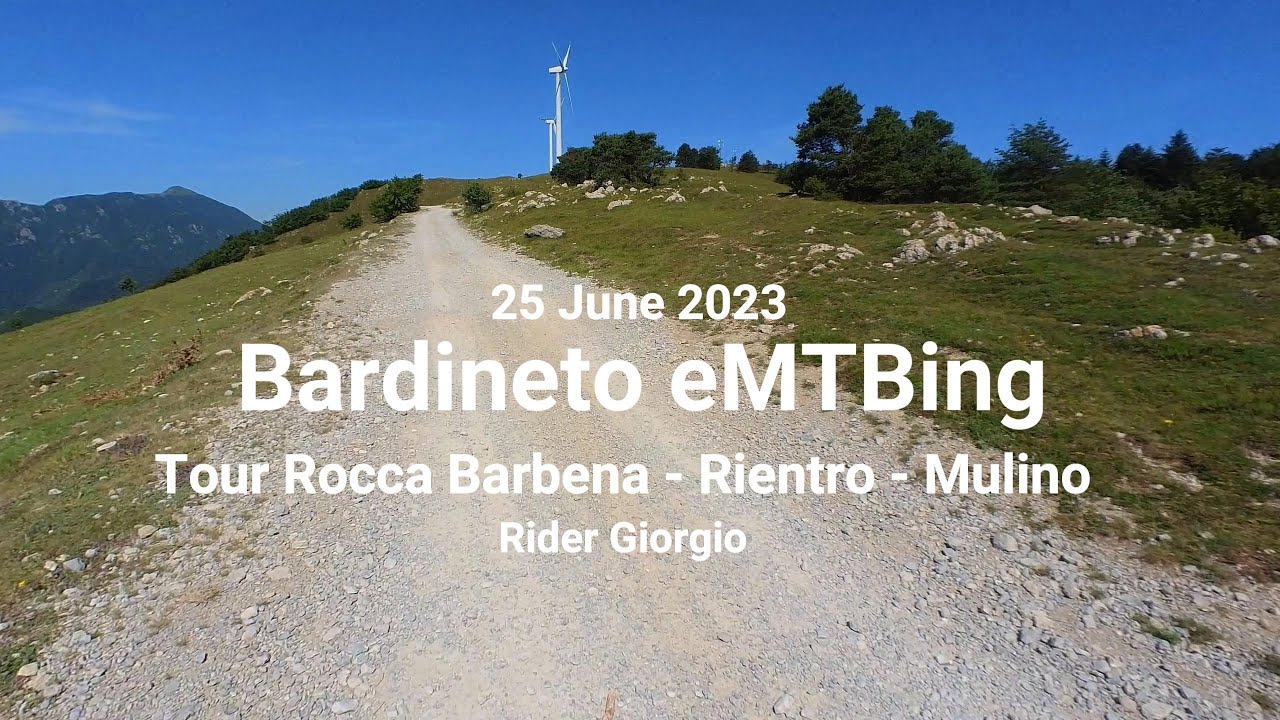 Bardineto eMTBing - Tour Rocca Barbena - Rientro - Mulino