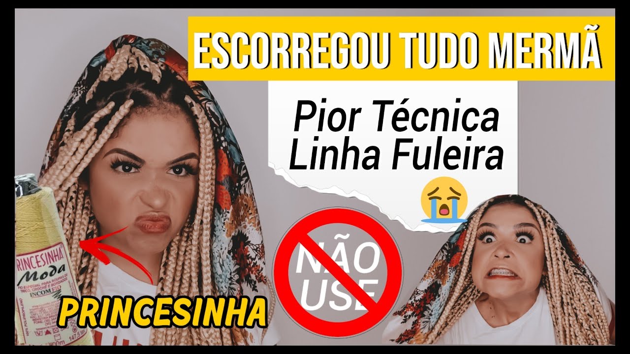 PIOR LINHA DA MINHA VIDA 😩😭 *não use* #QuarentenaDoCeu #BoxBraids #Tranças