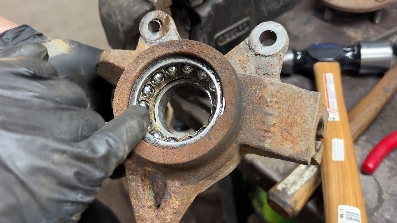 Remove & Replace Front Wheel Bearing 2004-2011 Ford Focus