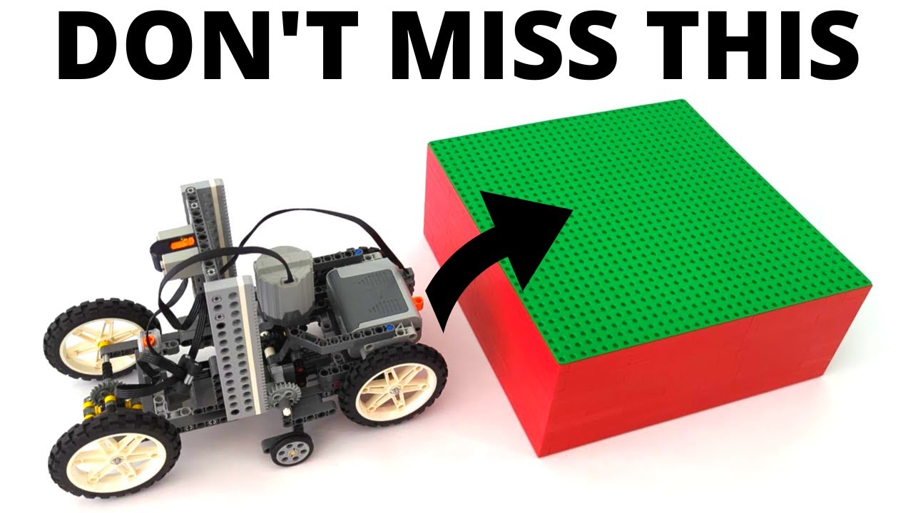 Making LEGO&reg; Car CLIMB Obstacles