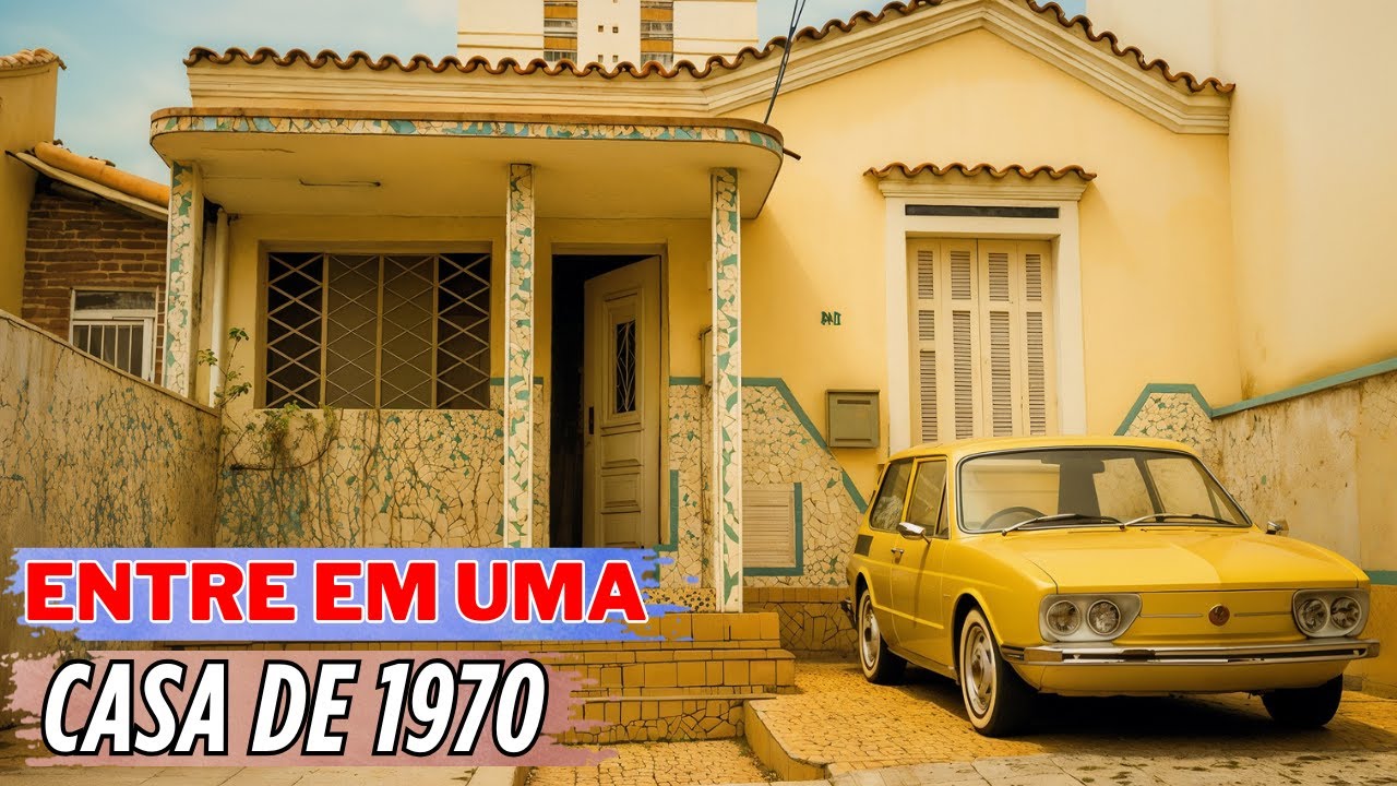 Como era viver numa casa brasileira nos anos 70