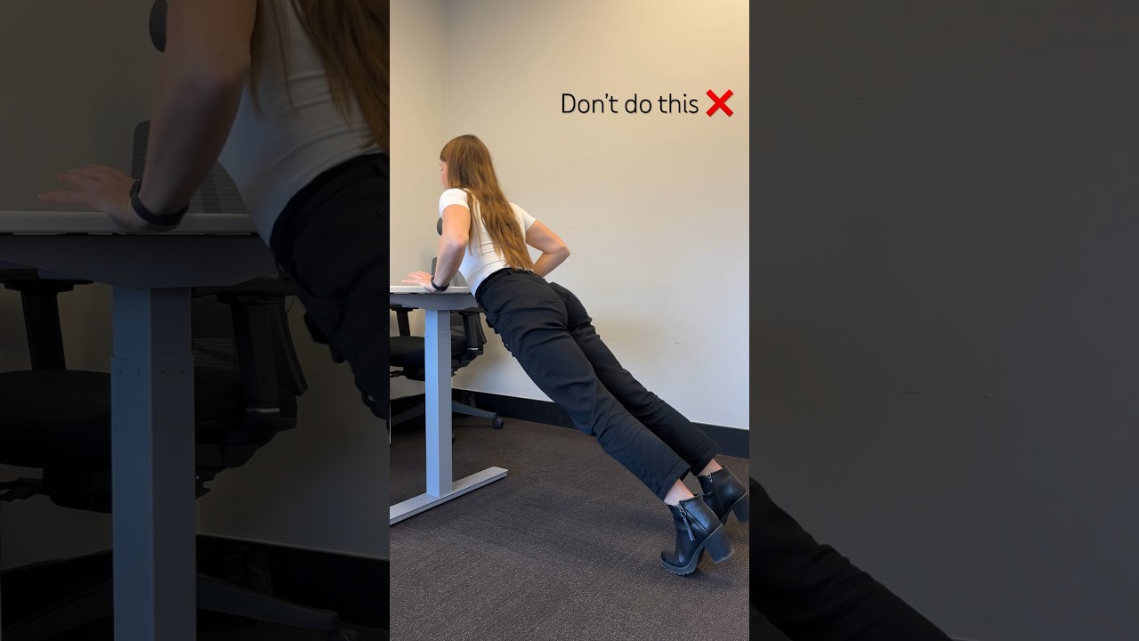 Countertop push-up form check 