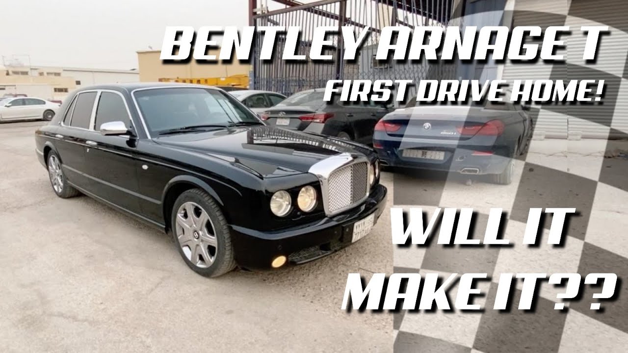 Abandoned Bentley Arnage T - First Drive Home, new parts, new problems! - PT6