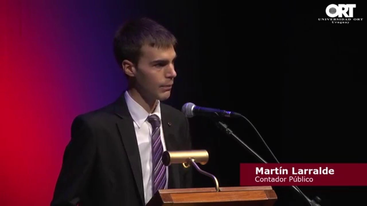 Discurso de Martín Larralde, Graduado de Contador Público - 02/12/15