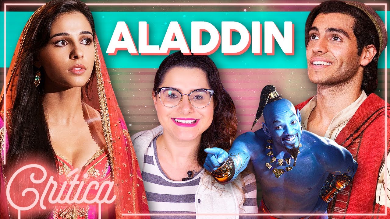 WILL SMITH ROUBA A CENA COMO GÊNIO EM ALADDIN LIVE-ACTION! Critica Sem Spoilers | Alice Aquino