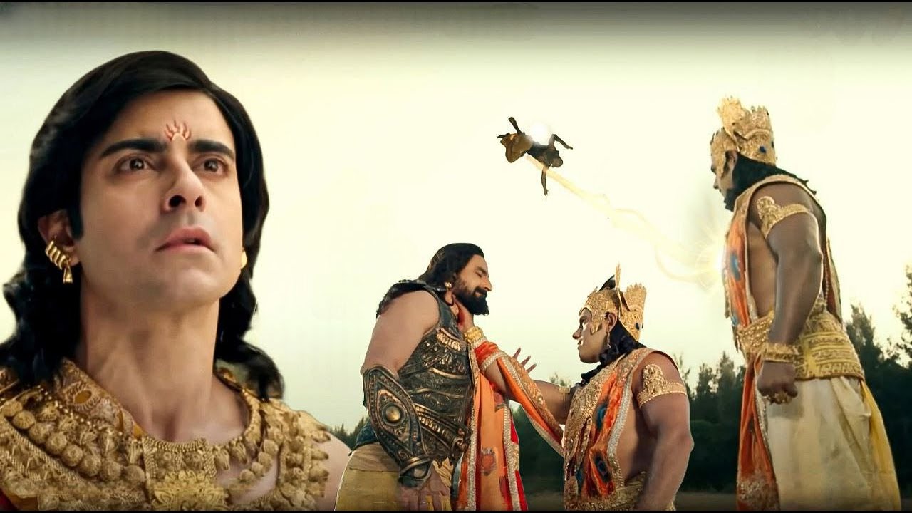 कर्ण हुआ हैरान, वासुदेव ने उठा कर जरासंध को फेंक दिया आकाश में! || Suryaputra Karn ||