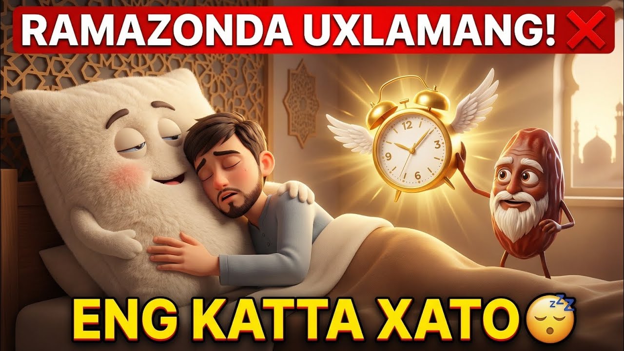 RO'ZA TUTIB UXLASHDA ENG KATTA XATO BOR MI? Ramazonda 