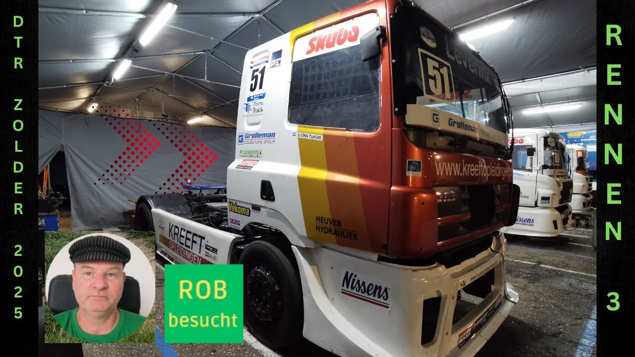 Podium in Sicht? Truck Race Rennwochenende 2025 auf dem Circuit Zolder | Rennen 3 #truckracing #race