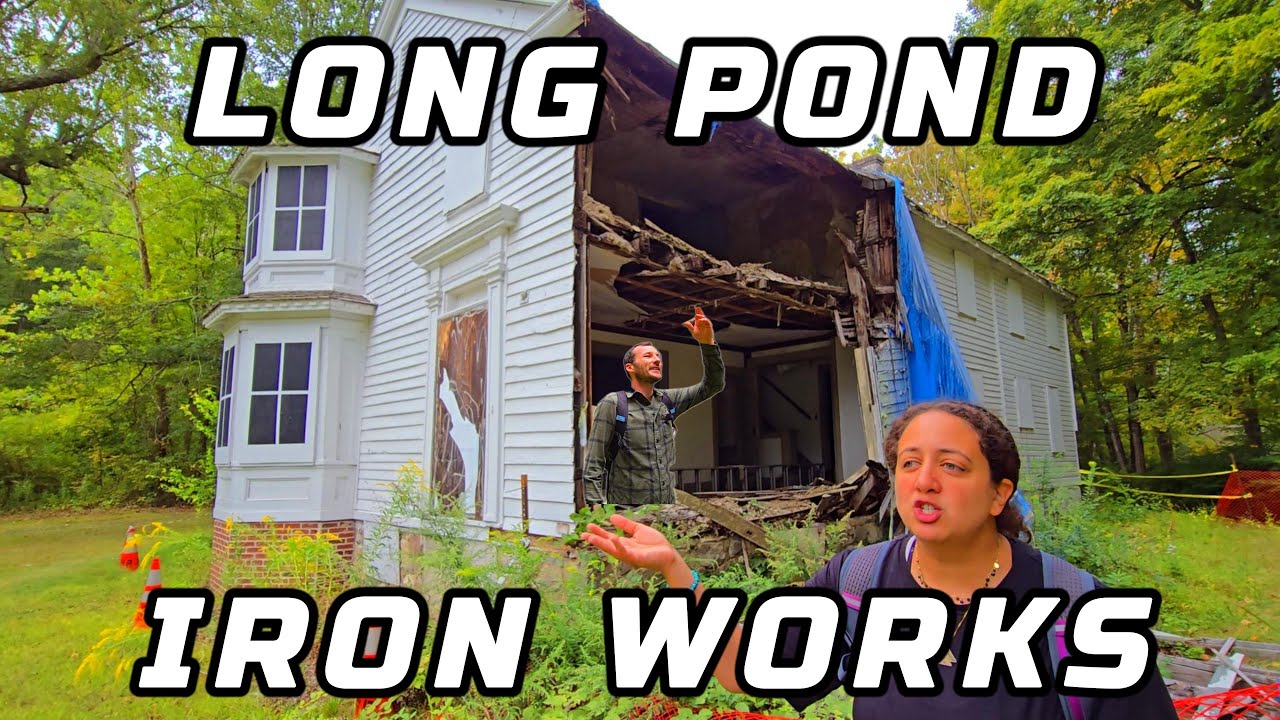 We found an abandoned Iron Village in New Jersey....!