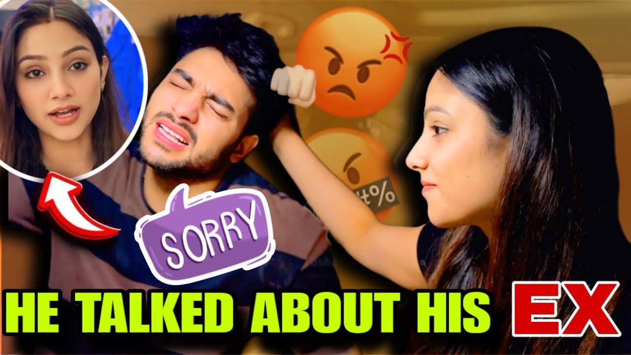 Biwi Ke Samne EX Girlfriend Ki Kari Baat 😱| REACTION 🤬| @tusharshrutivlogs 