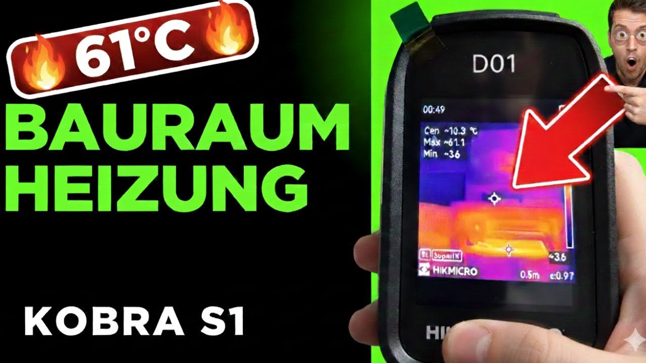 Anycubic Kobra S1 Bauraumheizung #3DPrinting   #Modding #Wärmebildkamera #DIY #3DPrinterUpgrade