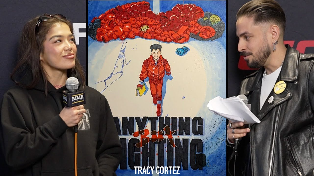 Tracy Cortez Answers Random Questions | Anything But Fighting | MMA Fighting